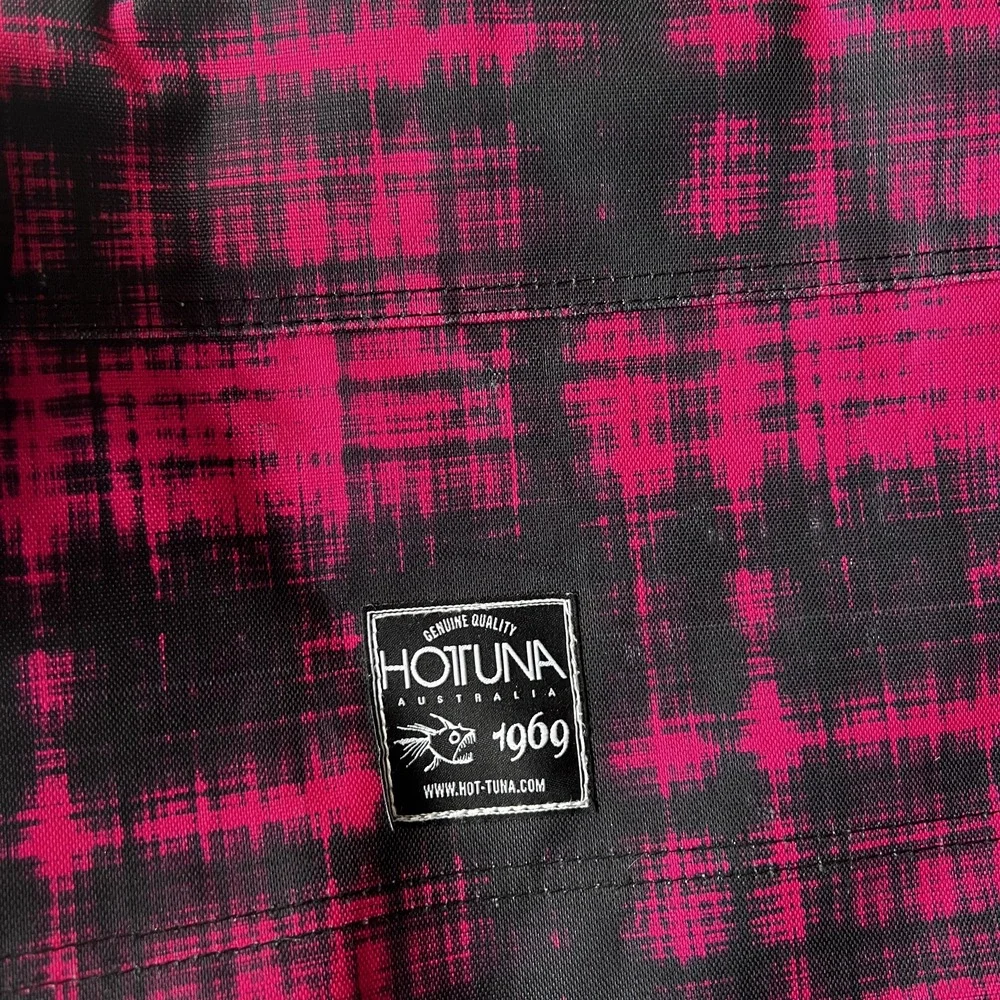 Hot Tuna pink black crossbody satchel bag - Picture 2 of 13